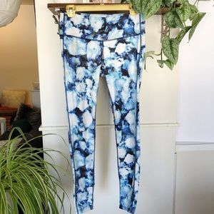 Athleta Floral Crush Chaturanga Tights